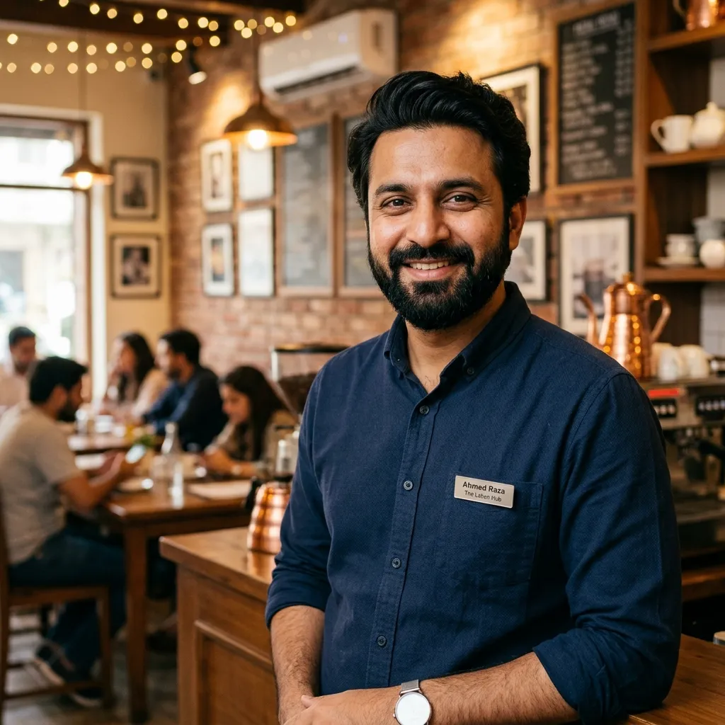 Ahmed Raza - Restaurant Owner in Lahore, Pakistan
